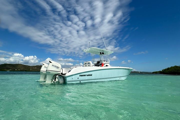 a boat on a body of water